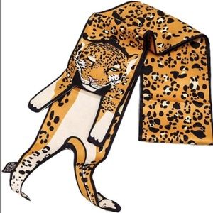 Brand New! Cheetah Poly Scarf
